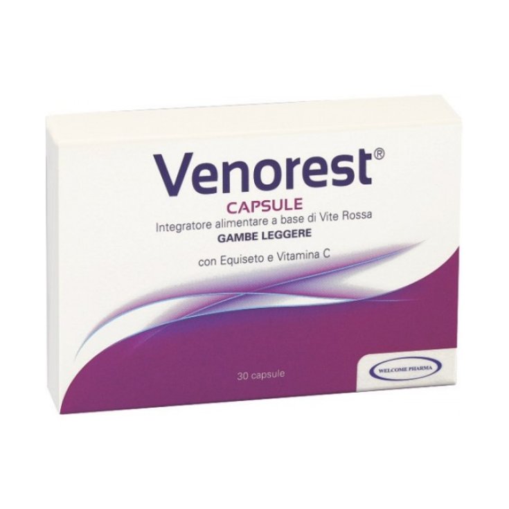 Venorest Welcome Pharma 30 Capsules