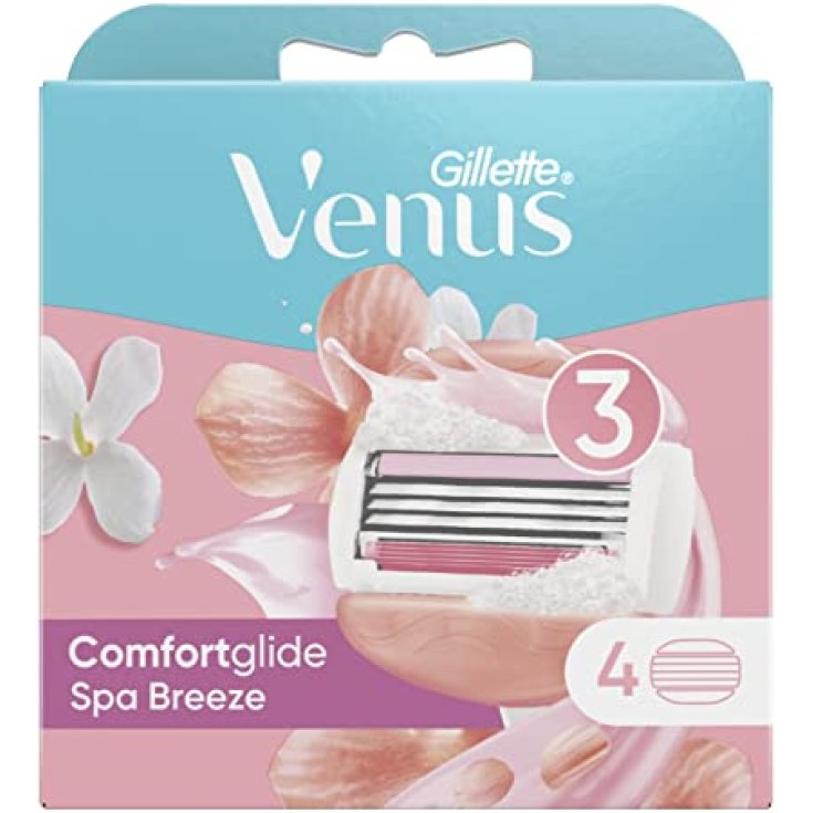 Venus Comfortglide Spa Breeze Gillette 4 Refills