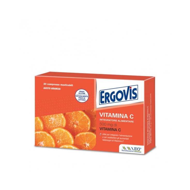 Vitamin C 500mg Ergovis 30 Chewable Tablets