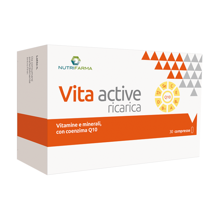 Vita Active Recharge NutriFarma by Aqua Viva 30 Tablets