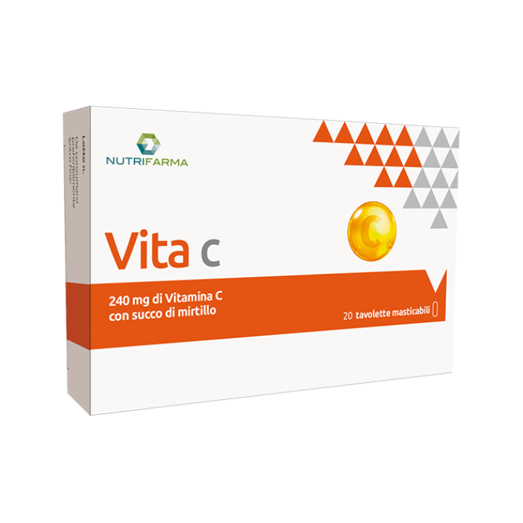 Vita C NutriFarma by Aqua Viva 20 Chewable Tablets