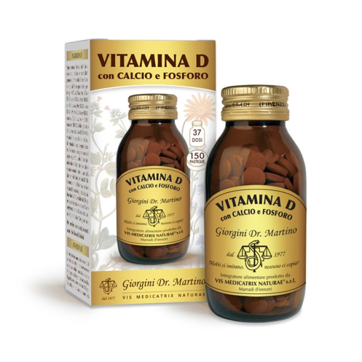 Vitamin D With Calcium And Phosphorus Dr. Giorgini 150 Tablets