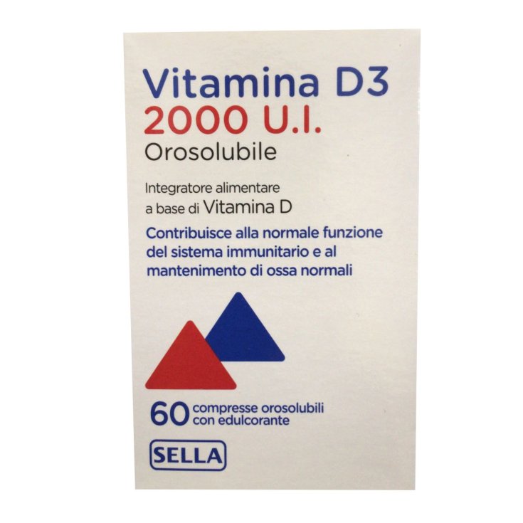 Vitamin D3 2000Ui Buccal SELLA 60 Tablets