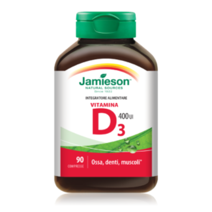 Vitamin D3 400 Jamieson 90 Tablets