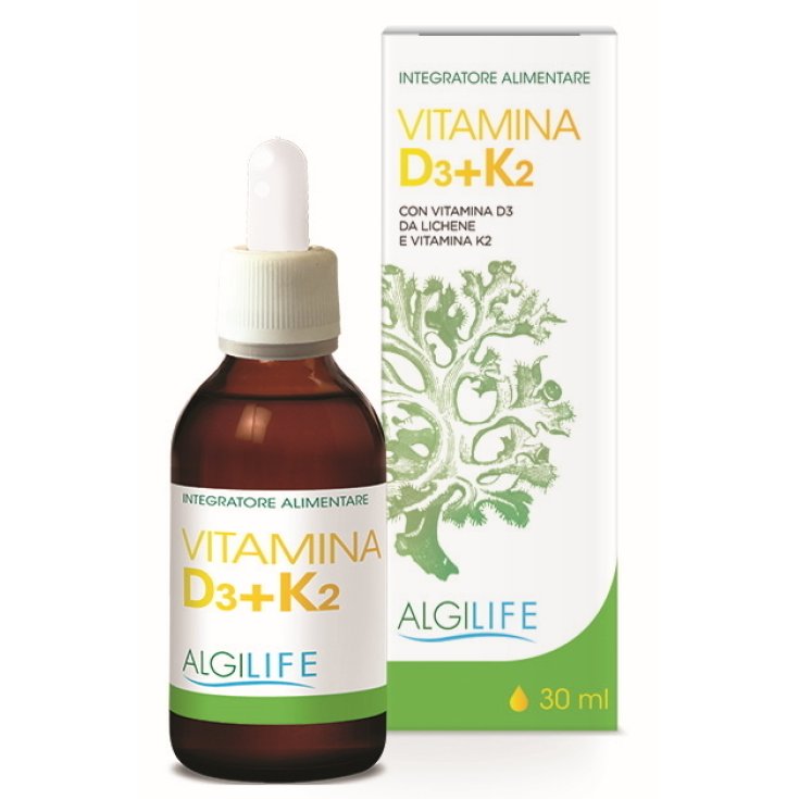 Vitamin D3 + K2 AlgiLife 30ml