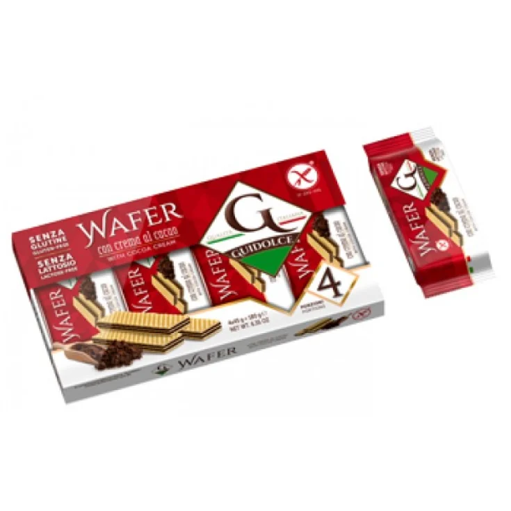 Wafer Cocoa Guidolce 4x45g