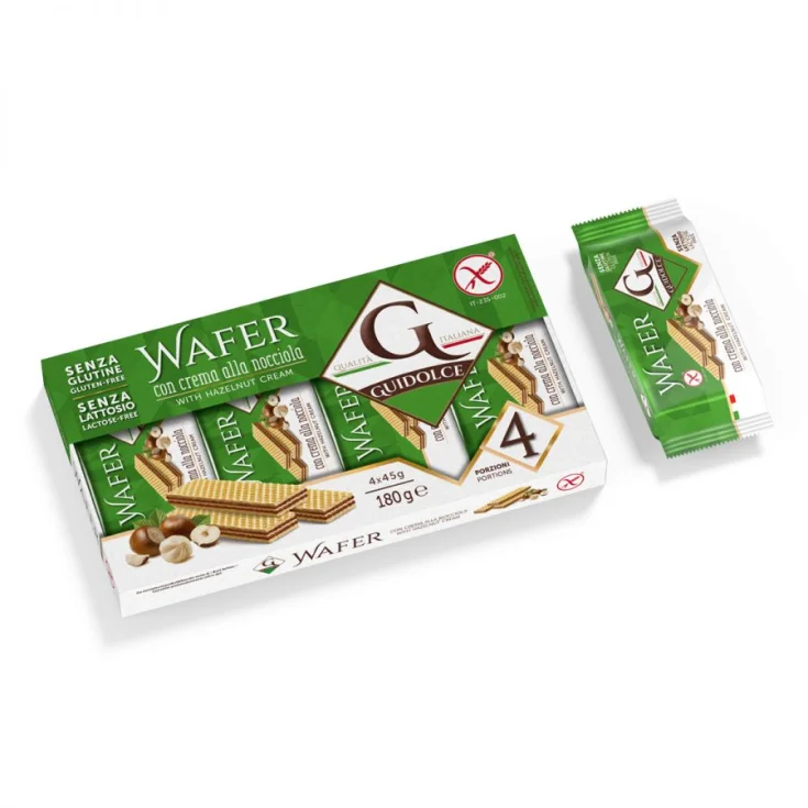 Wafer Hazelnut Guidolce 4x45g
