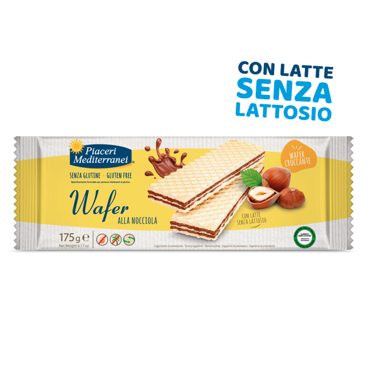 Piaceri Mediterranei Hazelnut Wafer 175g