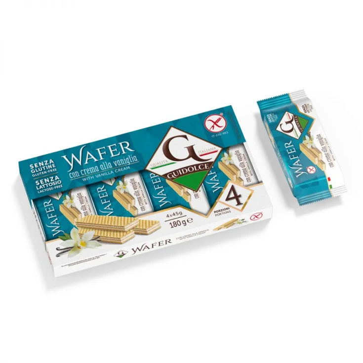 Wafer Vanilla Guidolce 4x45g