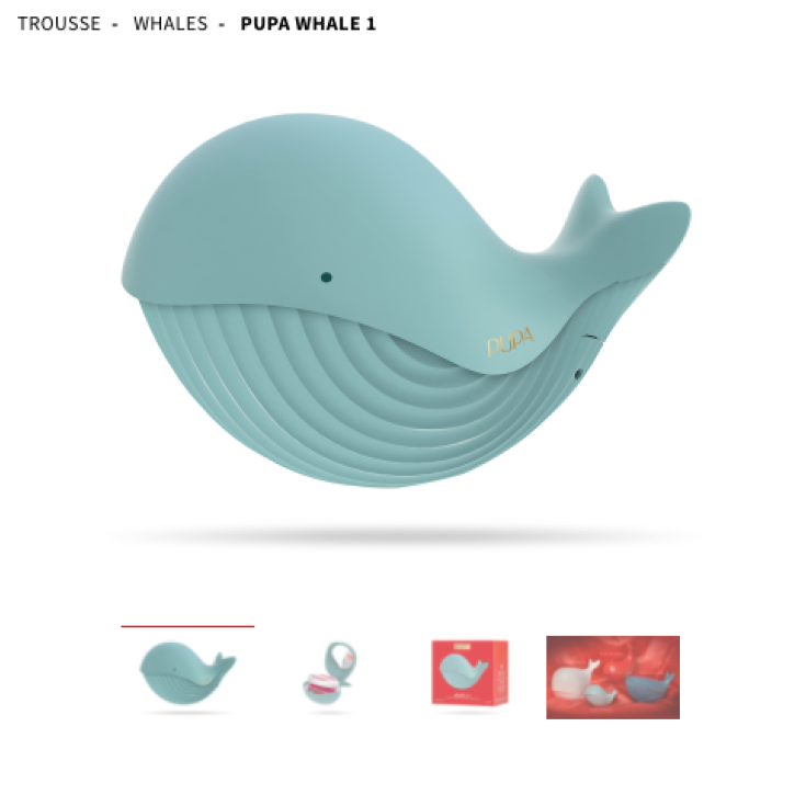 WHALE 1 002 AZZURRO PUPA Milano 1 Box