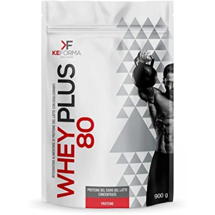 Whey Plus 80 KeForma by Aqua Viva 900g Strawberry flavor