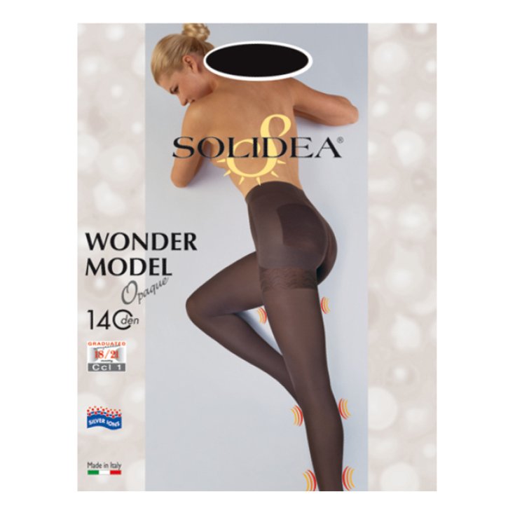 Wonder Model Opaque 140 Solidea Black Size 1-S