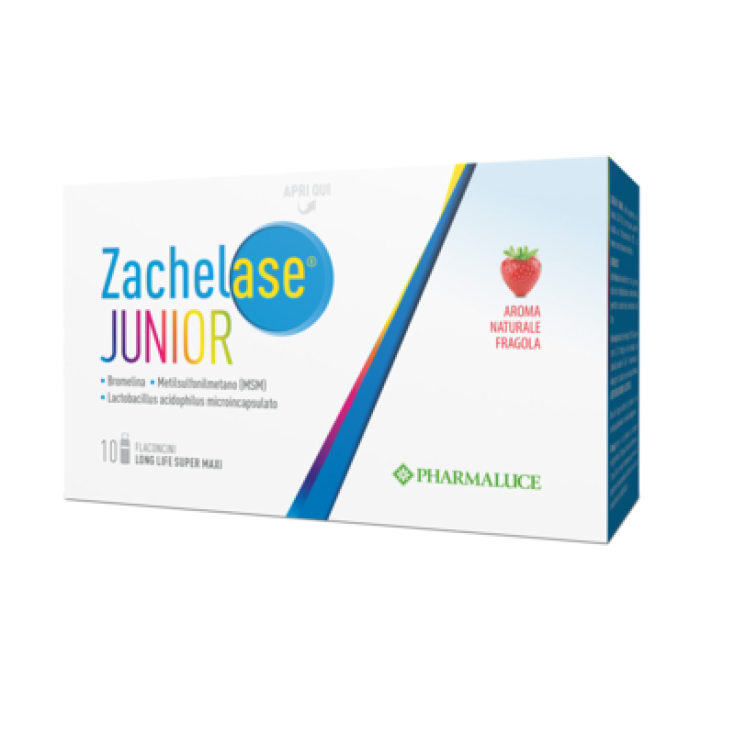 Zachelase Junior Pharmaluce 10 Vials of 10ml