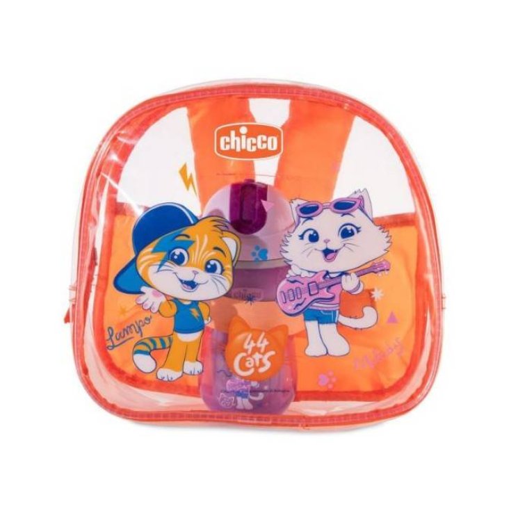Backpack + Sport Cup Rosa Chicco 2 Pieces