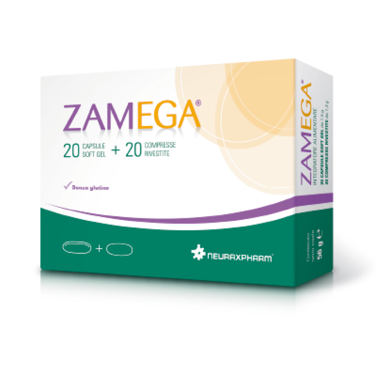 Zamega® Neuraxpharm 20 Soft Gel Capsules + 20 Tablets