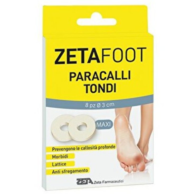 Zeta Foot Maxi Round Latex Paracallo ZETA 8 Pieces