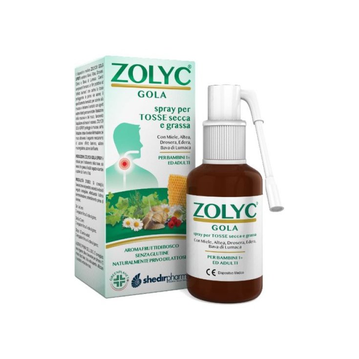 Zolyc Throat Spray Shedir Pharma 30ml