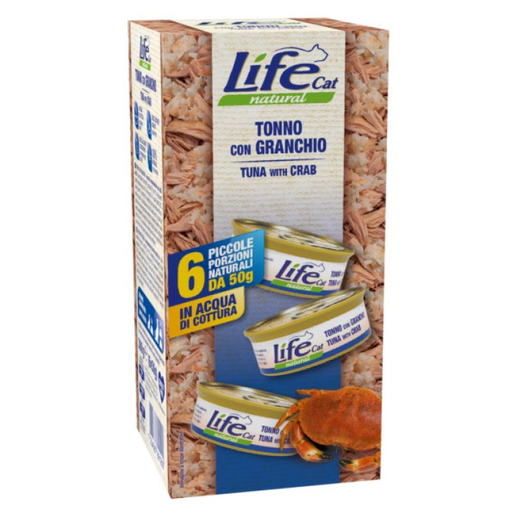 LIFE CAT TUNA CRAB 6X50G
