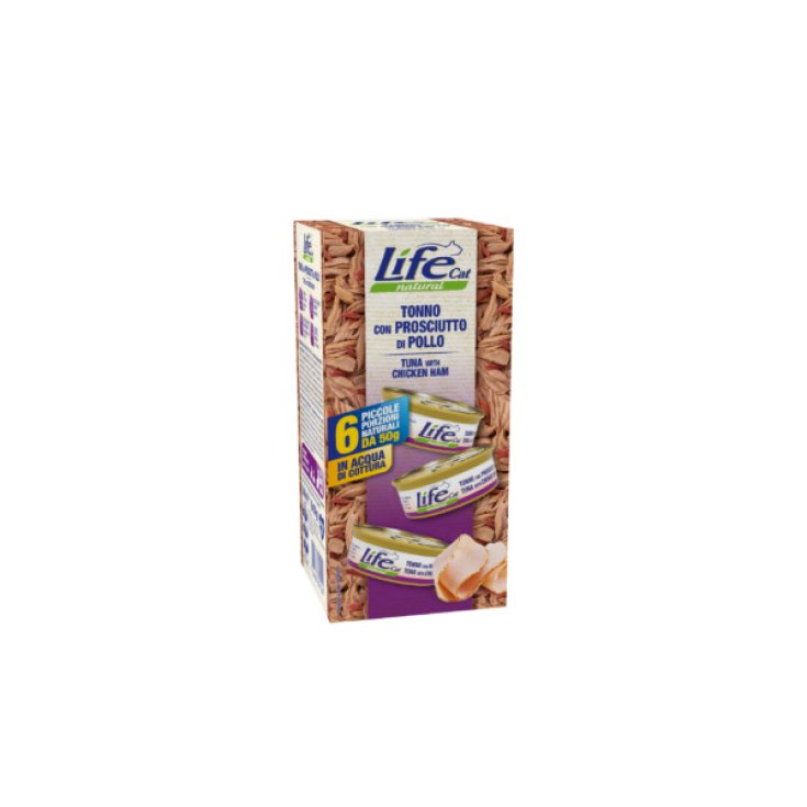 LIFE CAT TUNA HAM 6X50G