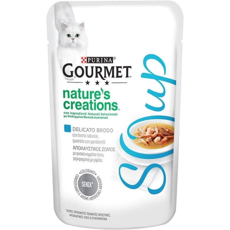 GOURMET NC SOUP TUNA & LEGS 40G