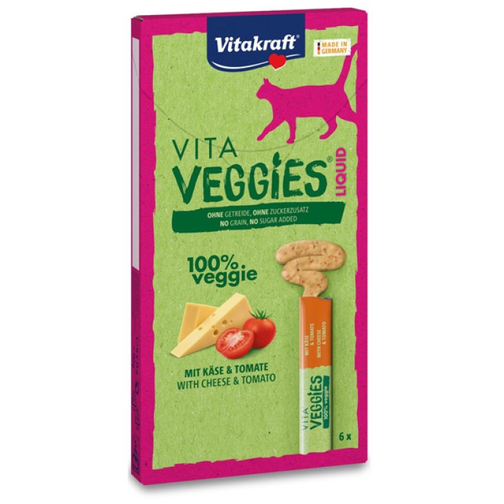 Vita Veggies Cat Liquid Snack Cheese