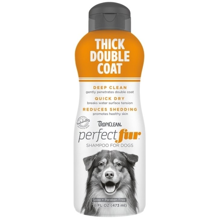 TROPICLEAN SHAMPOO THICK DOUBLE COAT 473