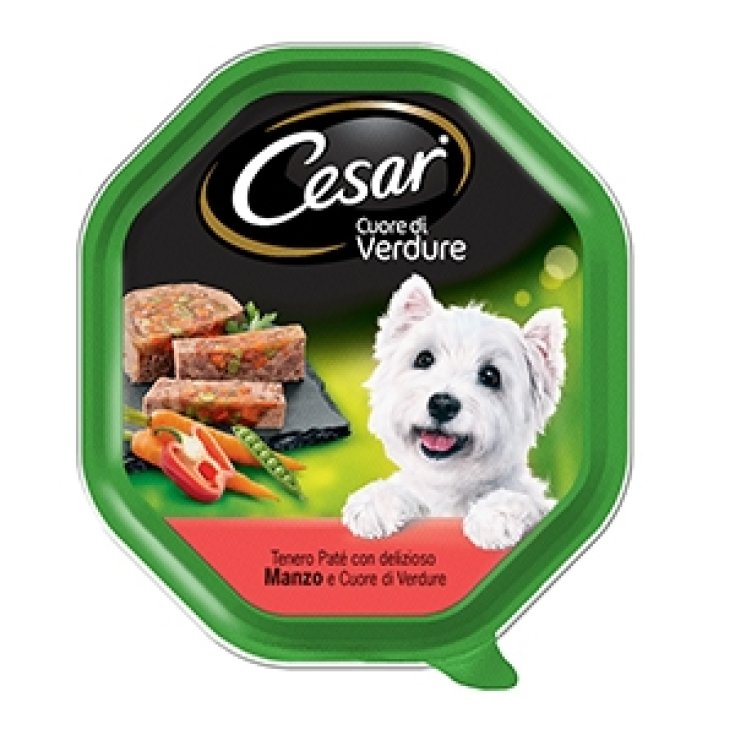 CESAR CUORE VEGETABLES BEEF 150G