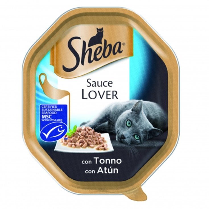 SHEBA SAUCE LOVERS TUNA 85G