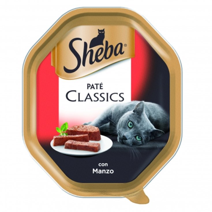 SHEBA PATE' CLASSIC BEEF 85G