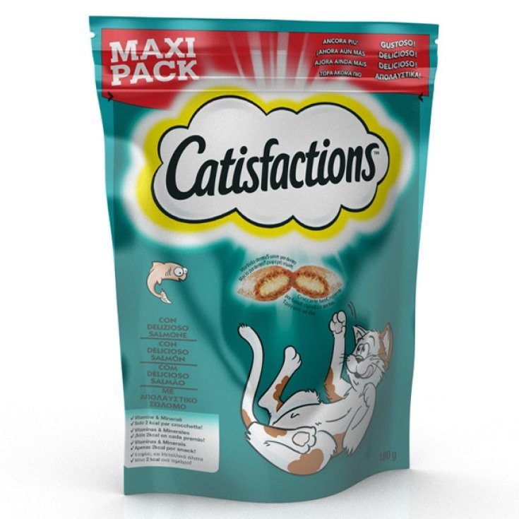 CATISFACTIONS SALMON 180G