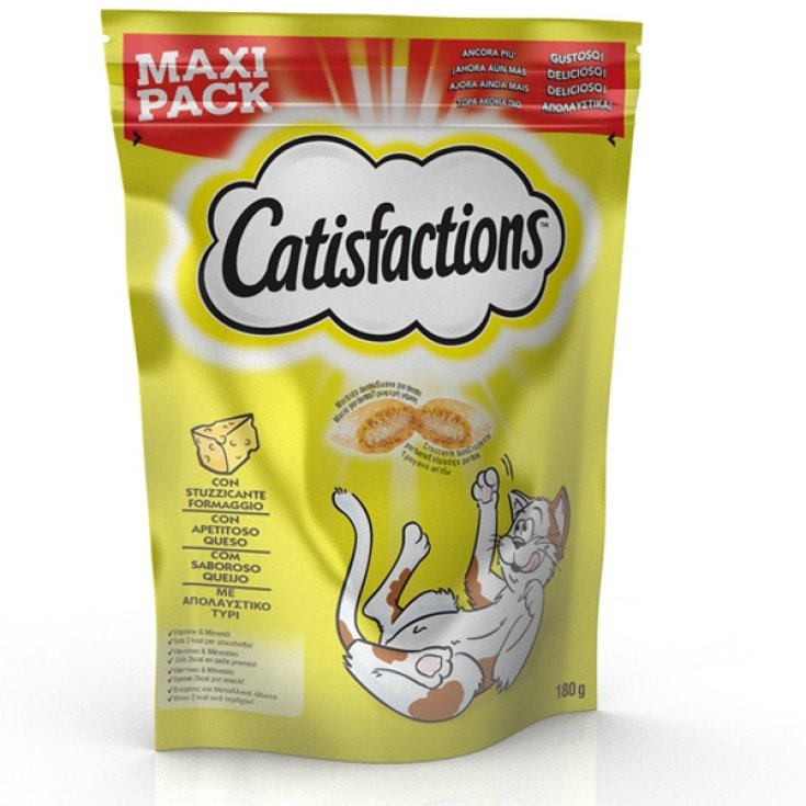 CATISFACTIONS CHEESE 180G