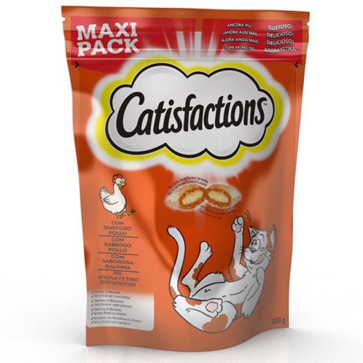 CATISFACTIONS CHICKEN 180G