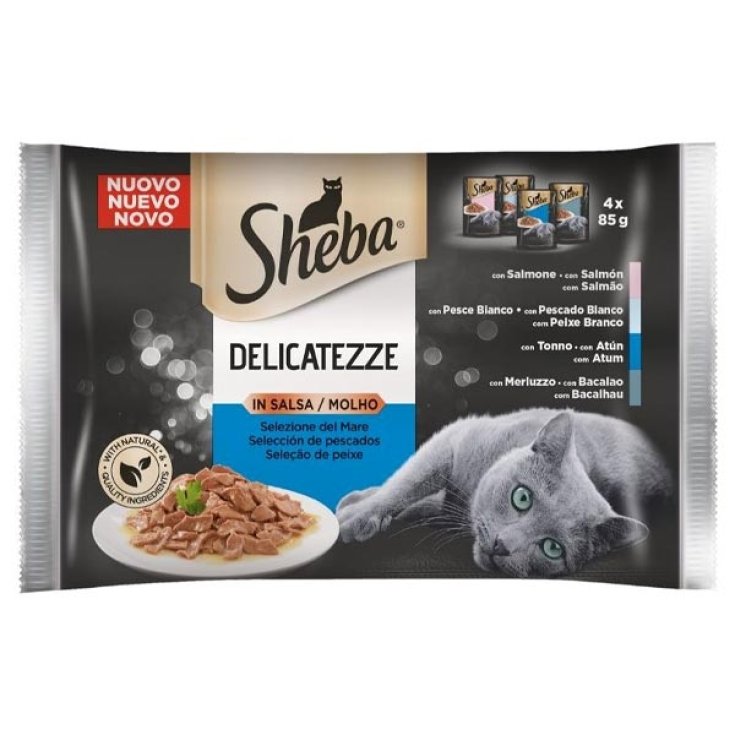 SHEBA DELICACIES SAL PES4X85G