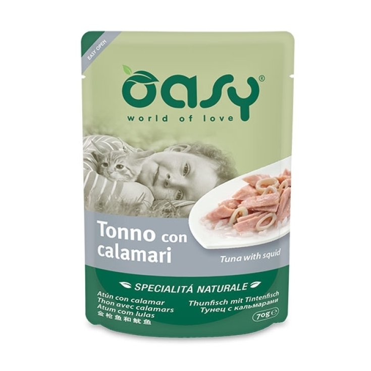 OASY WET CAT TUNA WITH CALAM 70G