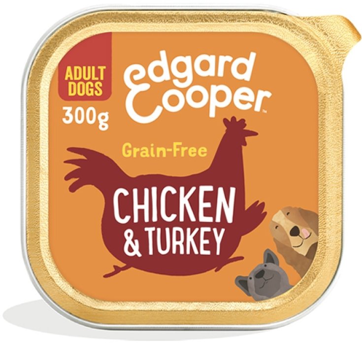 E&C DOG ADULT CHICKEN/TURK300G