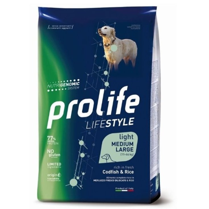 PROLIFE DOG LIFE L COD 12KG