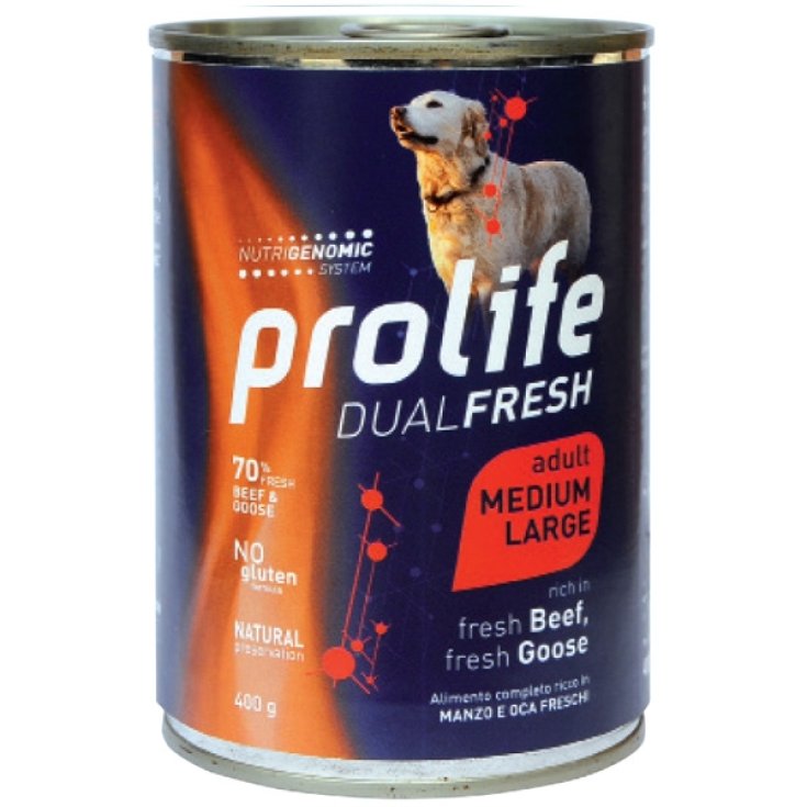 PROLIFE DOG DUAL AD BEEF 400G