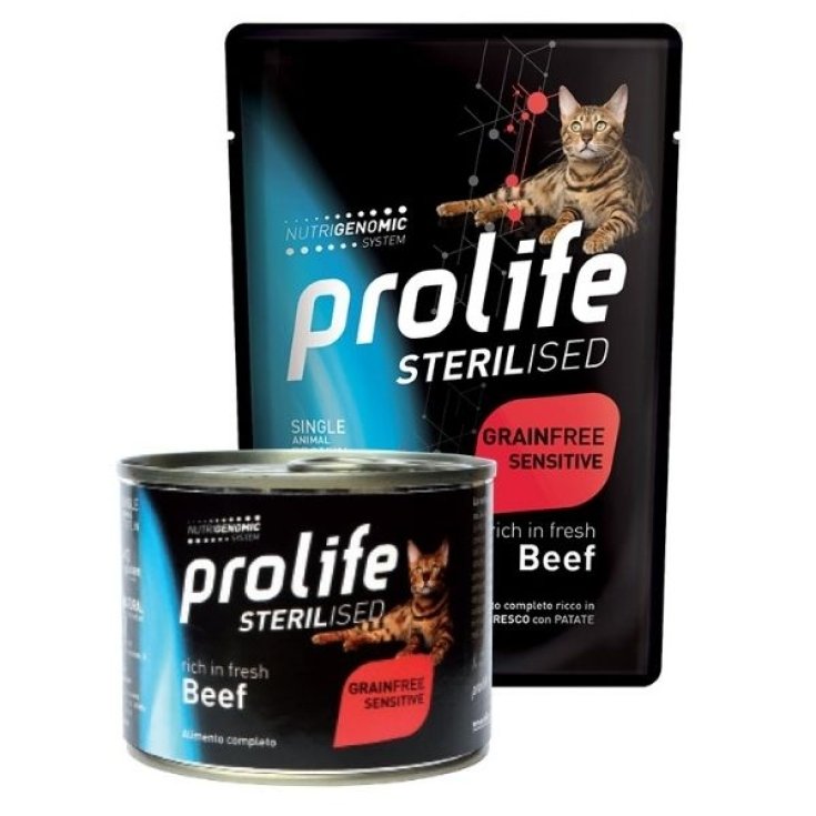 PROLIFE CAT STER AD BEEF 200G