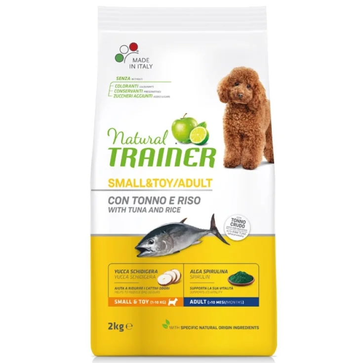 TRAINER NAT S&T FISH/RICE800G
