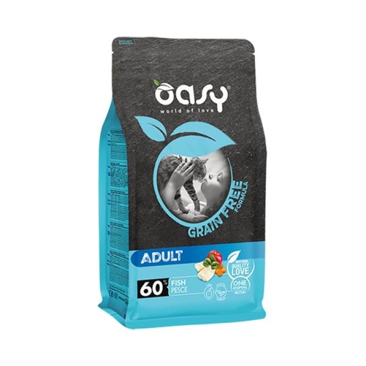 OASY DRY CAT GF AD FISH 1,5KG