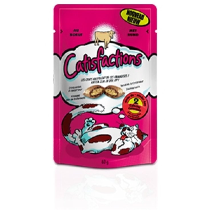 CATISFACTIONS BEEF 60G