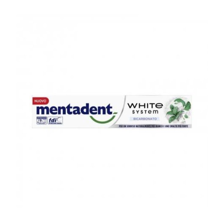 WHITE SYSTEM MENTADENT bicarbonate 75ml