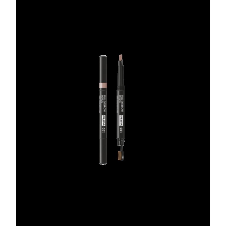 PUPA FULL E/BROW PENCIL BROWN 002