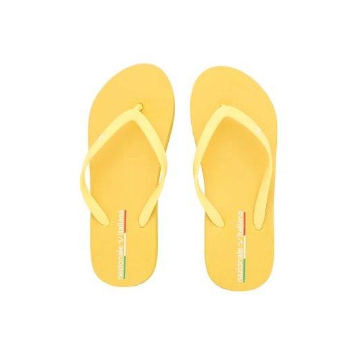 ITALIAN NAZ FLIP FLOPS D YELLO 40