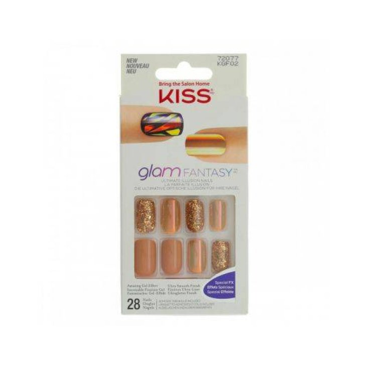 KISS NAILS GLAM FANTASY KGF02C