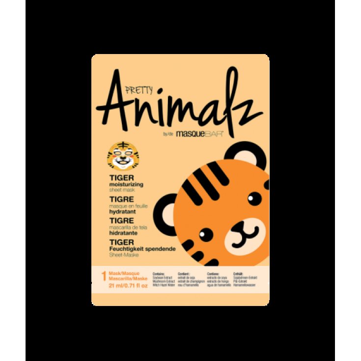 PRETTY AMIMALZ TIGER FACE MASK