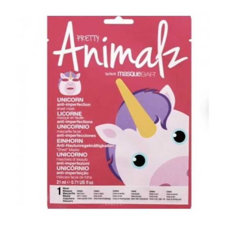 PRETTY AMIMALZ UNICORN FACE MASK