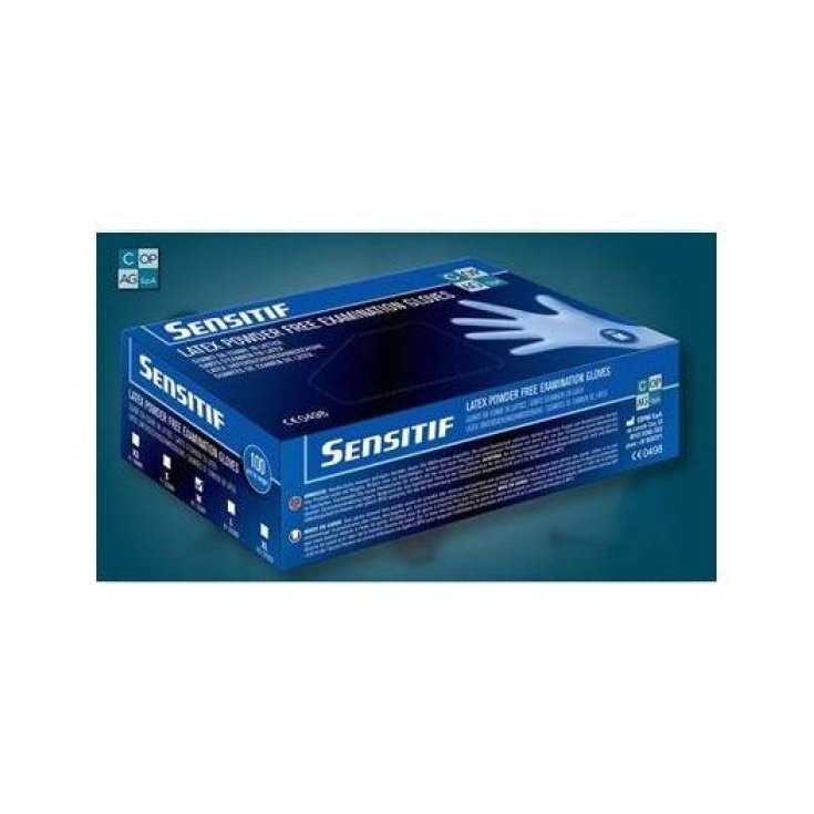 Latex Gloves Size M SENSITIF 100 Pieces