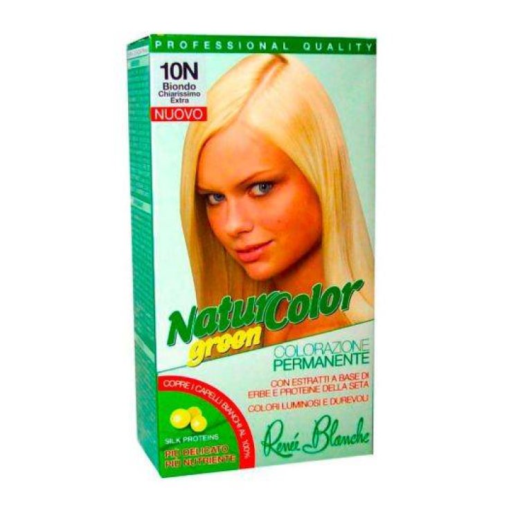 Natur Green Color 10N Very Light Blonde Renée Blanche 1 Kit
