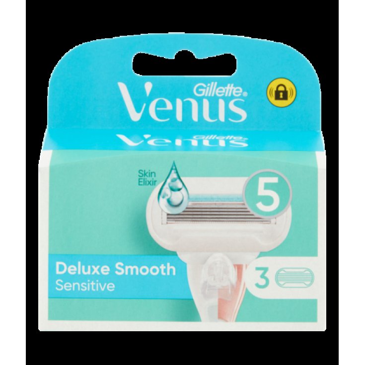 Venus Deluxe Smooth Sensitive GILLETTE 3 Refills